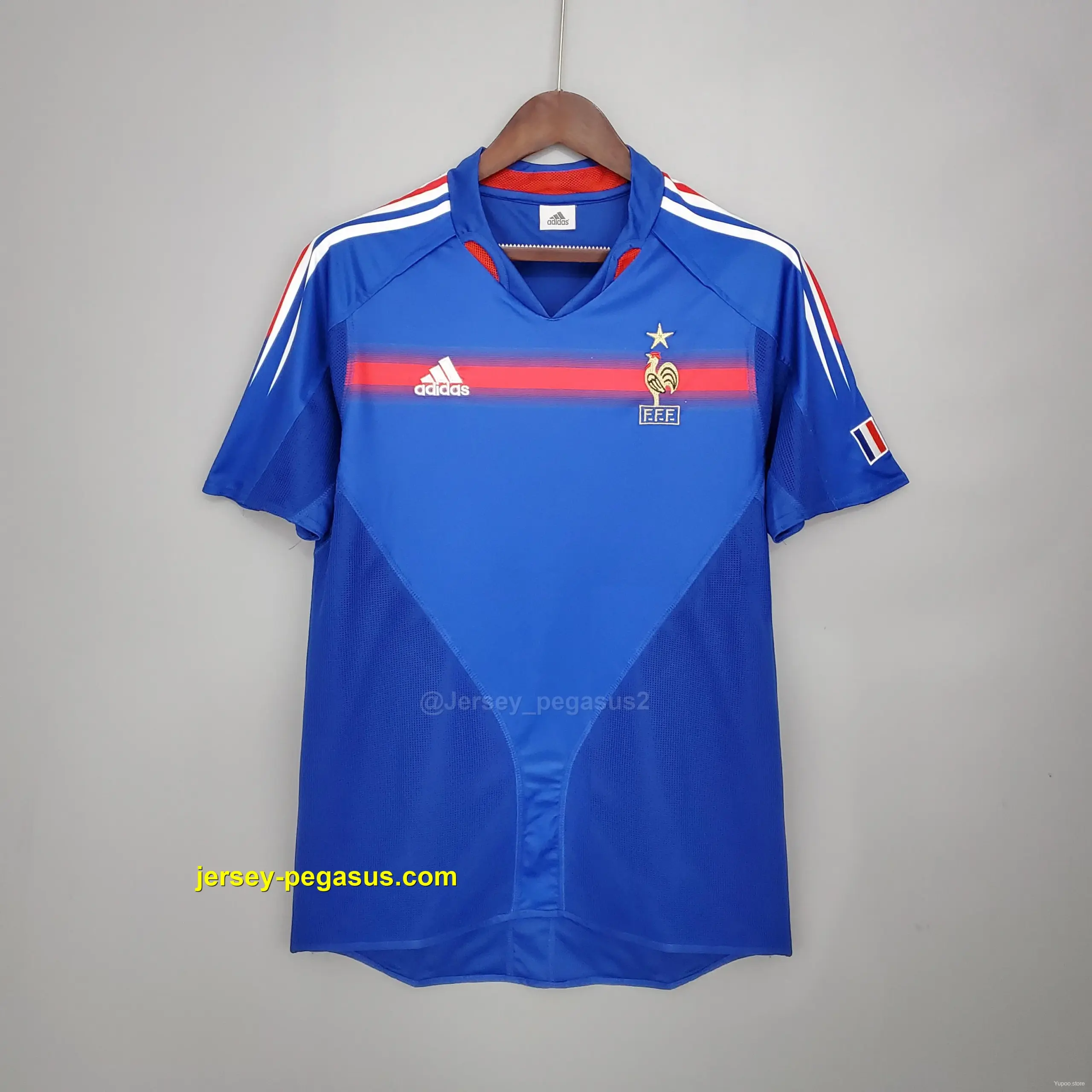 Retro France 2004 home Soccer Jersey Retro France 2004 home Soccer Jersey