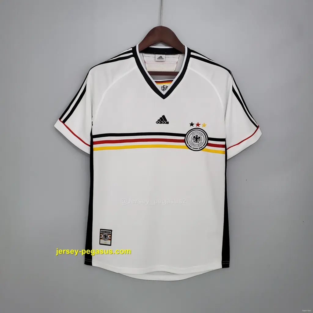 Retro Germany 1998 home Soccer Jersey