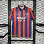 Retro Glasgow Rangers Away Red Jersey