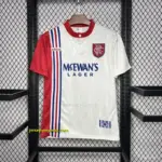 Retro Glasgow Rangers Away White Jersey