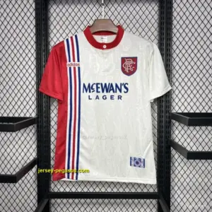 Retro Glasgow Rangers Away White Jersey