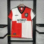 Retro Glasgow Rangers Away WhiteRed Jersey
