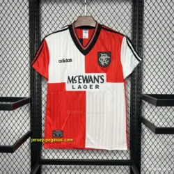 Retro Glasgow Rangers Away WhiteRed Jersey