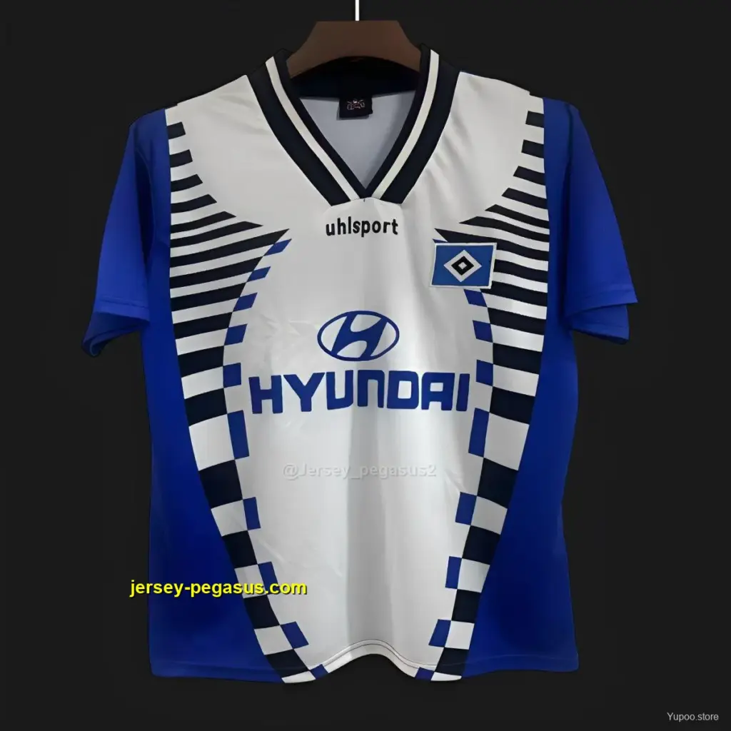 Retro Hamburg SV Away Blue Jersey
