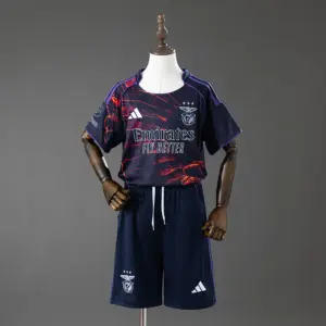 Benfica Third Away Kids Kit Jersey
