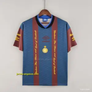 Retro Inter Milan Training Jersey Red Blue