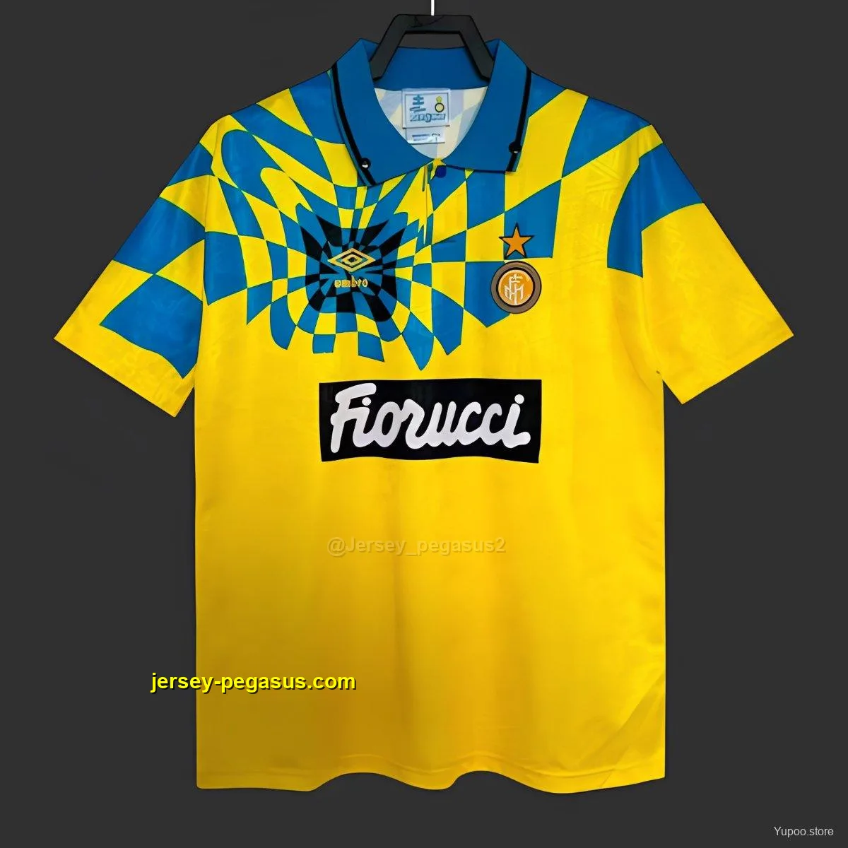 Retro Inter Milan Yellow Third Jersey Retro Inter Milan Yellow Third Jersey