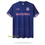 Retro Iron Maiden X West Ham Navy Jersey