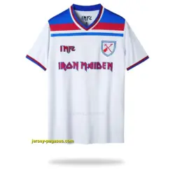 Retro Iron Maiden X West Ham White Jersey