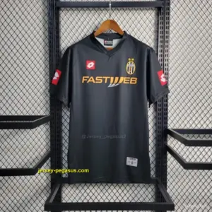 Retro Juventus Away Black Soccer Jersey