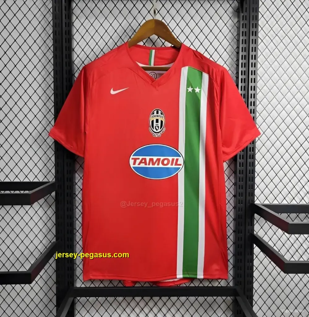Retro Juventus Away Red Jersey