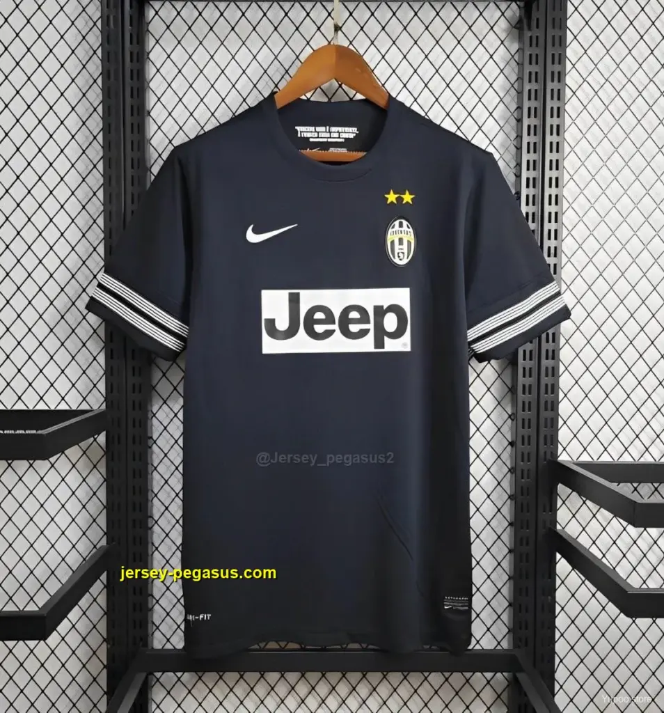 Retro Juventus Black Away Jersey