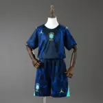 Brazil 2026 Away Kids Kit Jersey