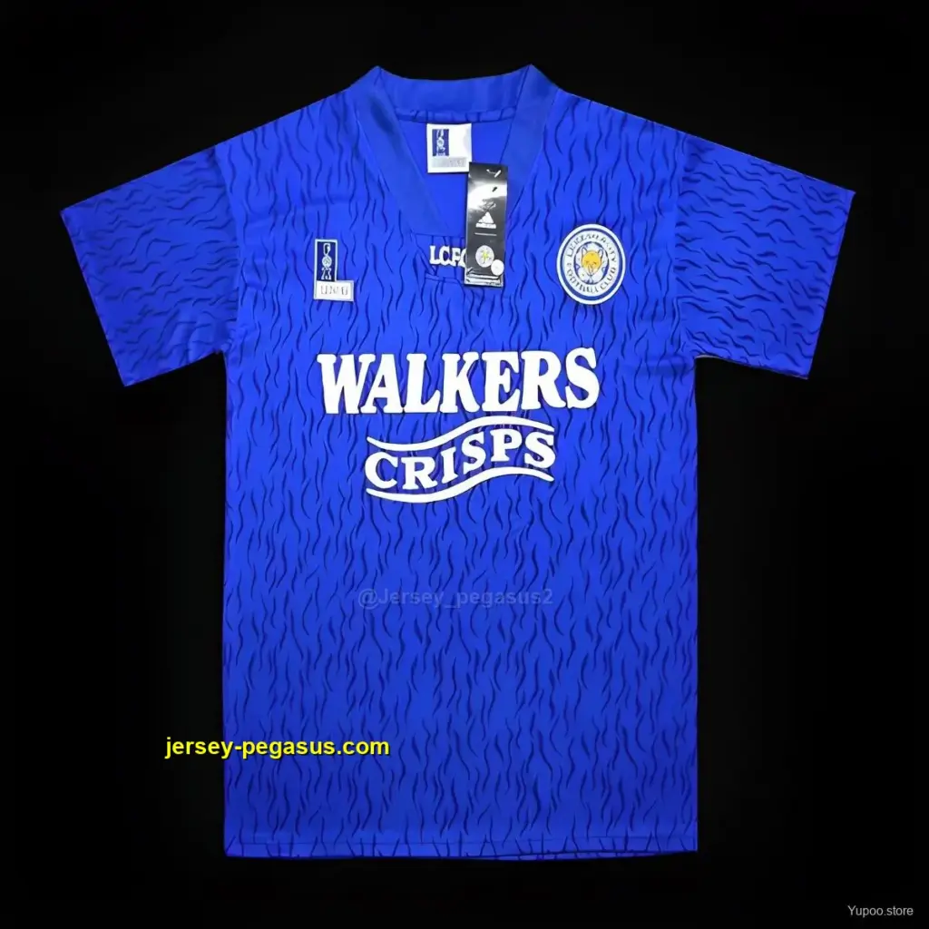 Retro Leicester City Home Jersey
