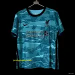 Retro Liverpool Away Green Jersey
