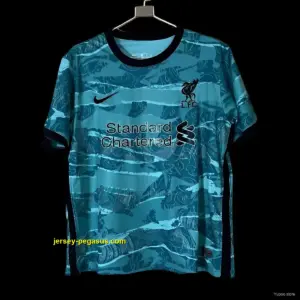 Retro Liverpool Away Green Jersey