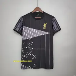 Retro Liverpool Champion Special Edition Black Soccer Jersey