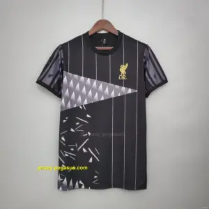 Retro Liverpool Champion Special Edition Black Soccer Jersey