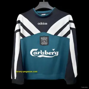 Retro Liverpool Green Hoodie