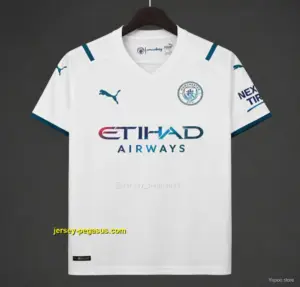 Retro Manchester City Away White Jersey