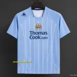 Retro Manchester City Home Soccer Jersey