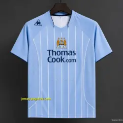 Retro Manchester City Home Soccer Jersey