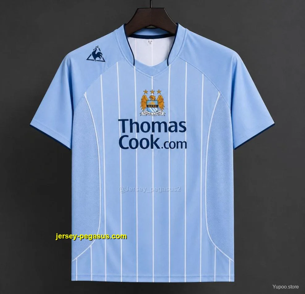 Retro Manchester City Home Soccer Jersey Retro Manchester City Home Soccer Jersey