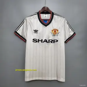 Retro Manchester United 1983 away Soccer Jersey