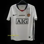 Retro Manchester United Away White Jersey