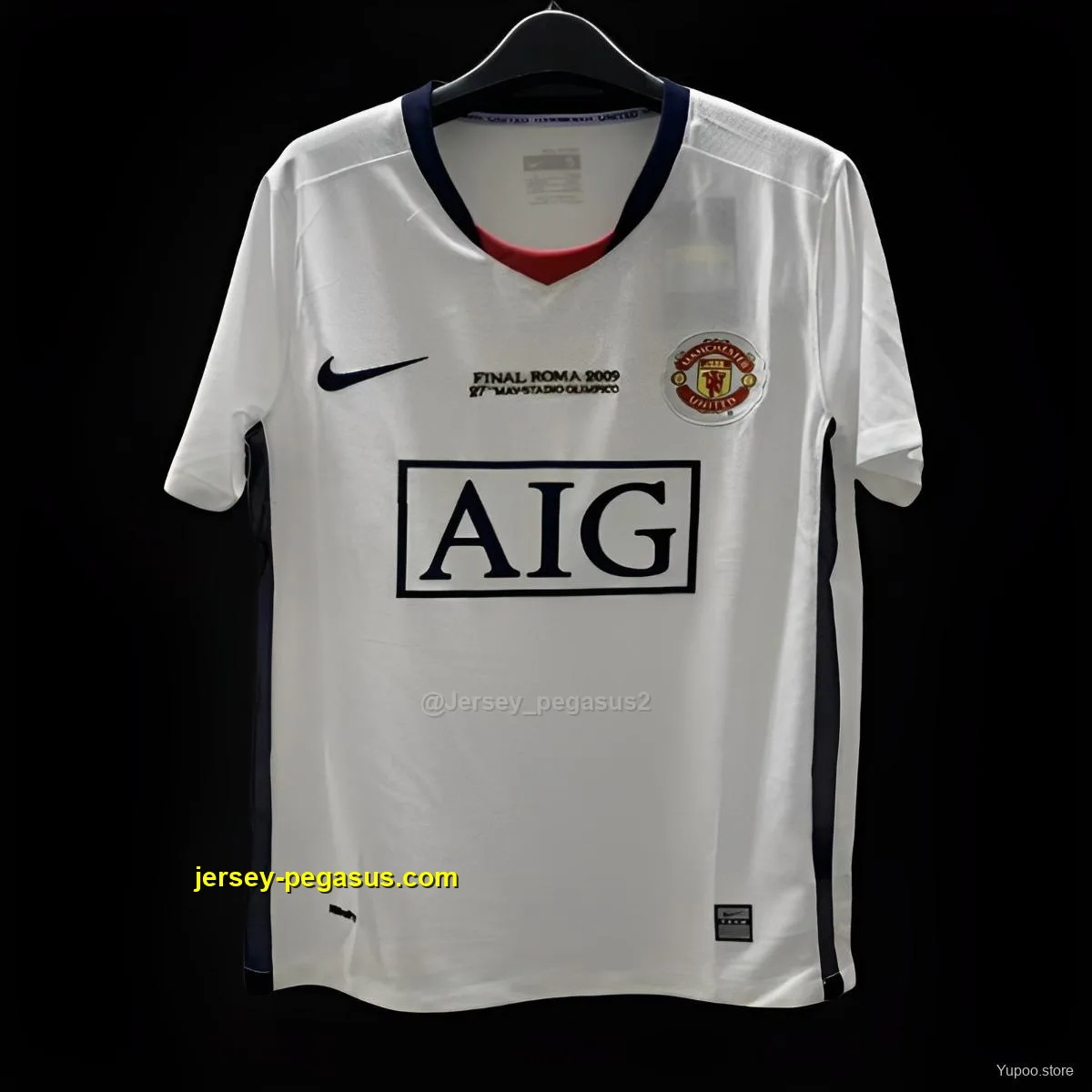 Retro Manchester United Away White Jersey Retro Manchester United Away White Jersey