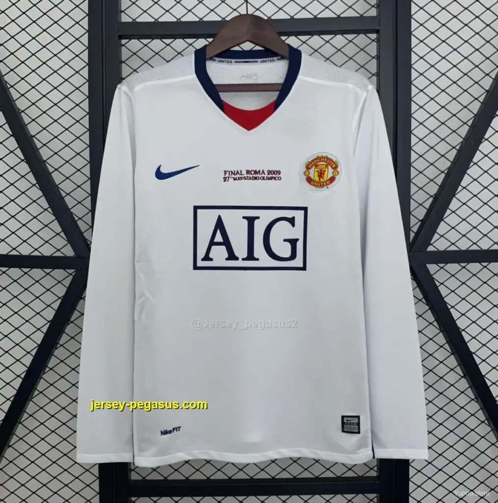 Retro Manchester United Champions League Away Edition Jersey