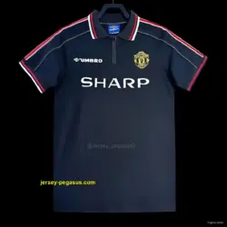 Retro Manchester United Goalkeeper Navy Jersey