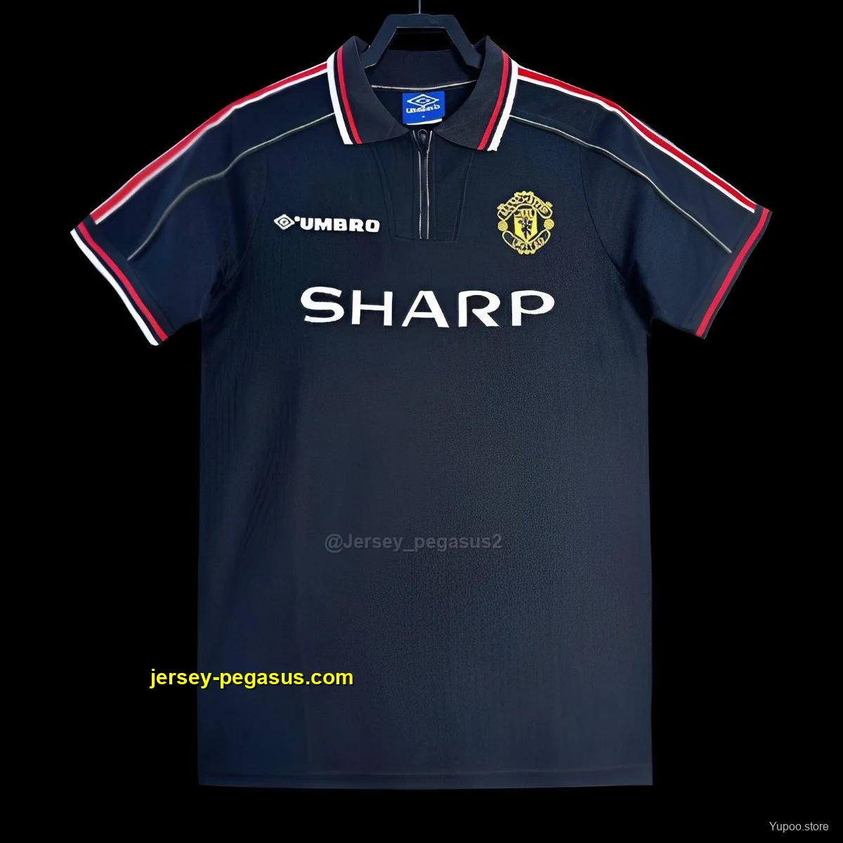 Retro Manchester United Goalkeeper Navy Jersey Retro Manchester United Goalkeeper Navy Jersey