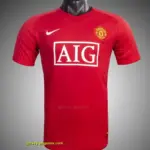 Retro Manchester United Home Soccer Jersey