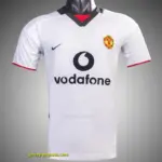 Retro Manchester United Third White Soccer Jersey