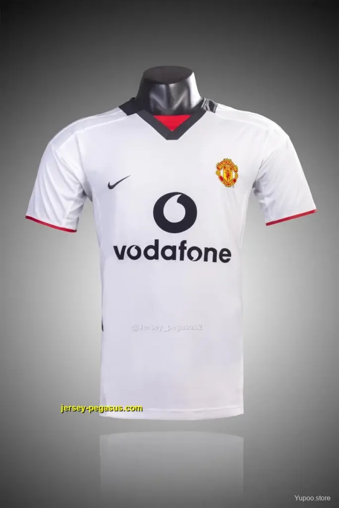 Retro Manchester United Third White Soccer Jersey