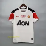 Retro Manchester United in the Champions League version away Soccer Jersey