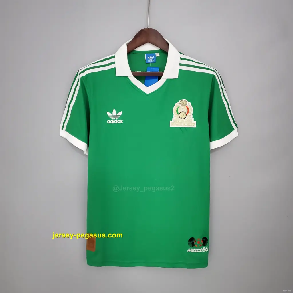 Retro Mexico 1986 home Soccer Jersey