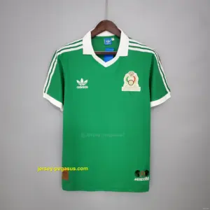 Retro Mexico 1986 home Soccer Jersey