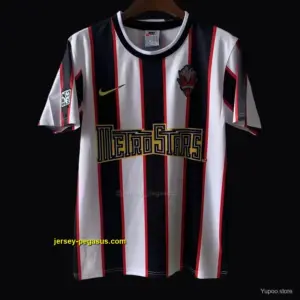 Retro NY Metro Stars Away Jesrey