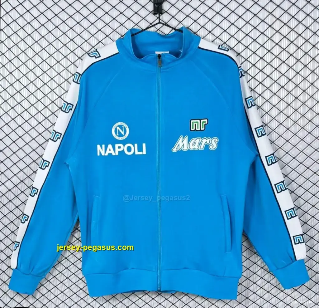 Retro Napoli Home Full Zipper Jacket