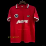 Retro Napoli Third Red Jersey
