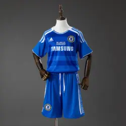 Chelsea Home (UEFA Champions League) Retro Kids Kit Jersey