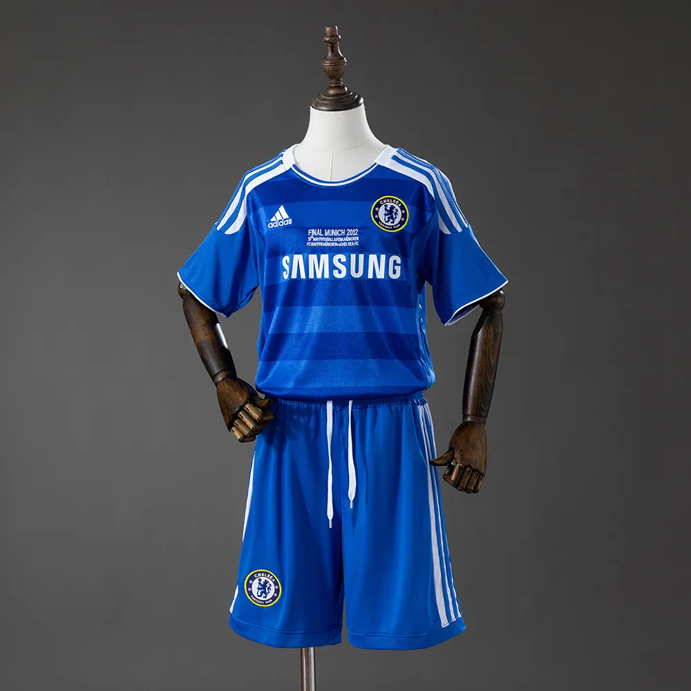 Chelsea Home (UEFA Champions League) Retro Kids Kit Jersey Chelsea Home (UEFA Champions League) Retro Kids Kit Jersey