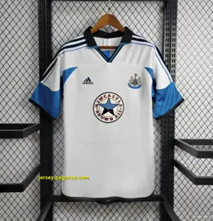 Retro Newcastle United Away White Jersye