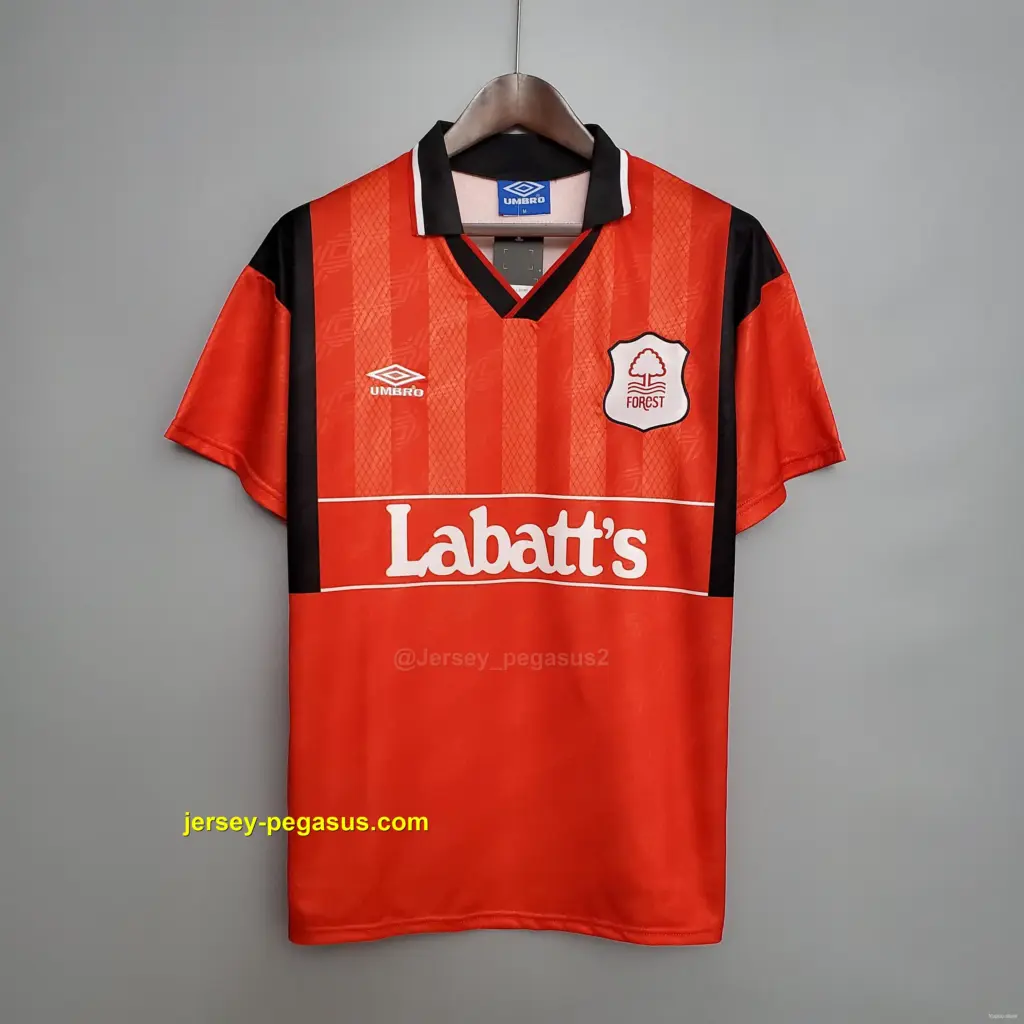 Retro Nottingham Forest Red Soccer Jersey