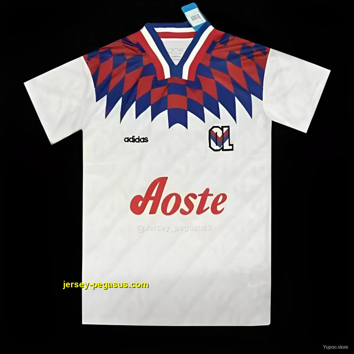 Retro Olympique Lyonnais Away Jersey Retro Olympique Lyonnais Away Jersey