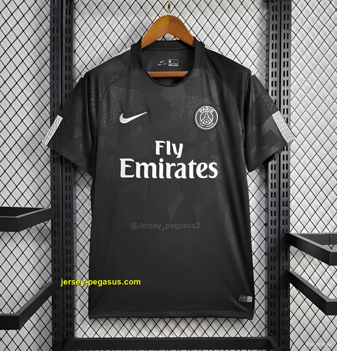 Retro PSG Black 2 Away Jersey Retro PSG Black 2 Away Jersey