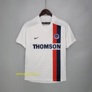 Retro PSG away white Soccer Jersey
