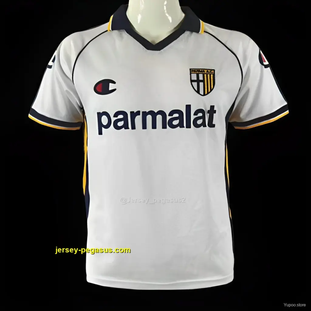 Retro Parma Away White Jersey